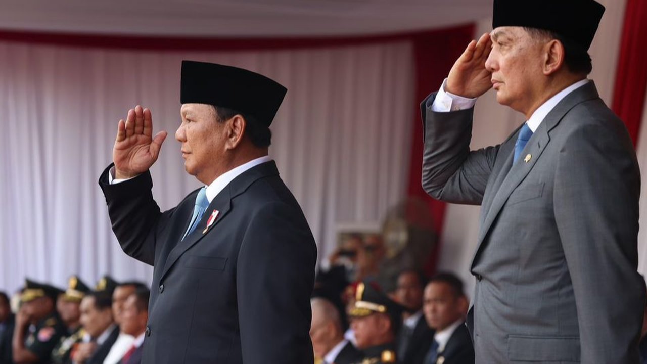 Tongkat Estafet Diserahkan ke Sjafrie Sjamsoeddin, Prabowo Subianto Titip Pesan Penting ke Sahabat Semasa di Akmil