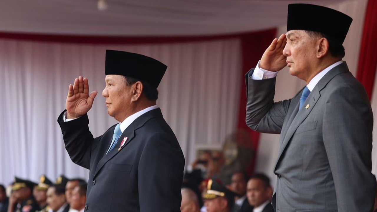 Tongkat Estafet Diserahkan ke Sjafrie Sjamsoeddin, Prabowo Subianto Titip Pesan Penting ke Sahabat Semasa di Akmil