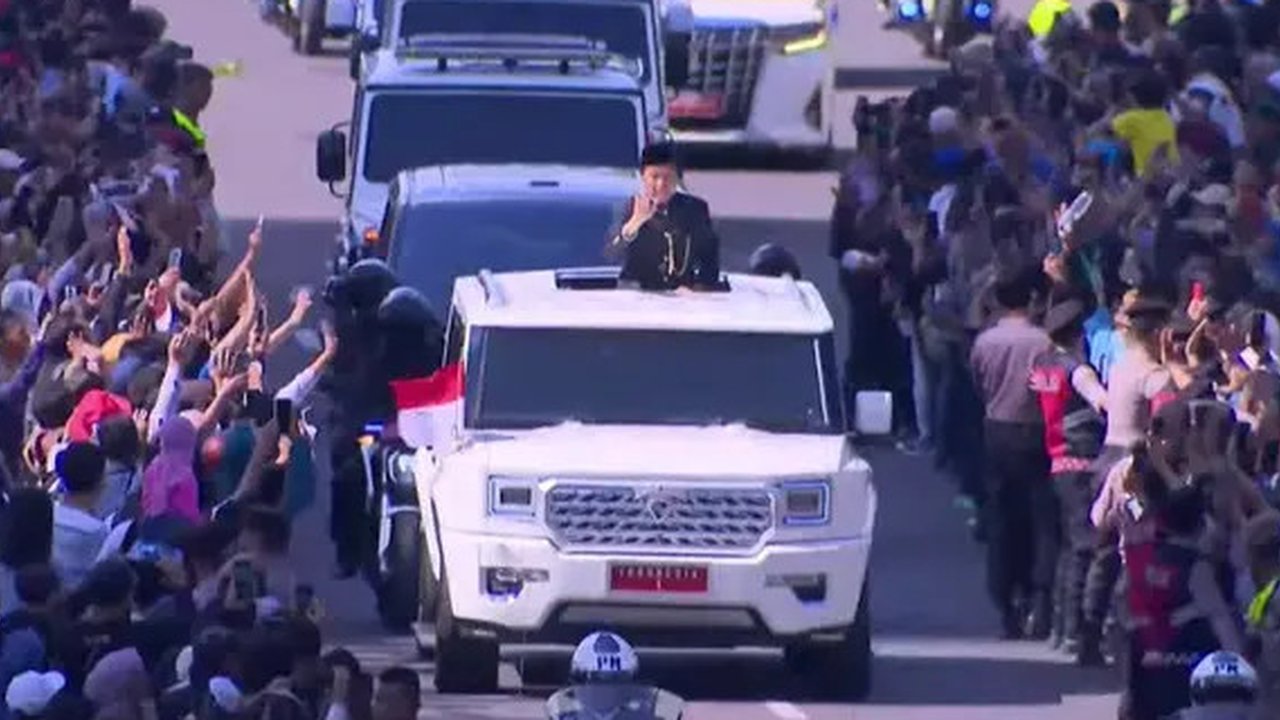 Silaturahmi Jokowi dengan Peserta JKN-KIS di Taman Budaya Gunungkidul, (30/01/2024).