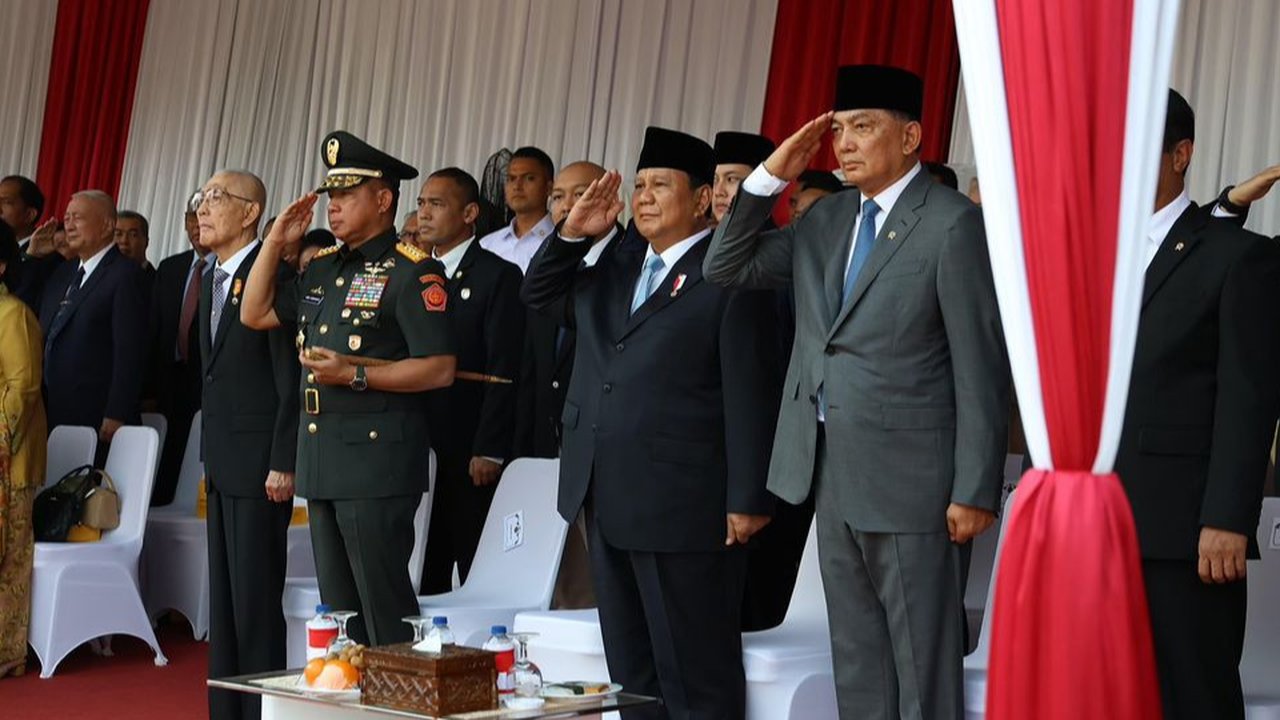 Tongkat Estafet Diserahkan ke Sjafrie Sjamsoeddin, Prabowo Subianto Titip Pesan Penting ke Sahabat Semasa di Akmil