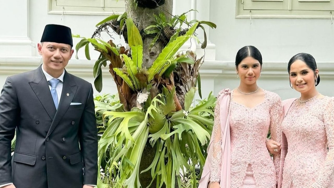 Potret Aira Anak Annisa Pohan Jenguk Pohon Kenari yang Ditanam Bu Ani Untuknya di Istana Negara, Bikin Haru
