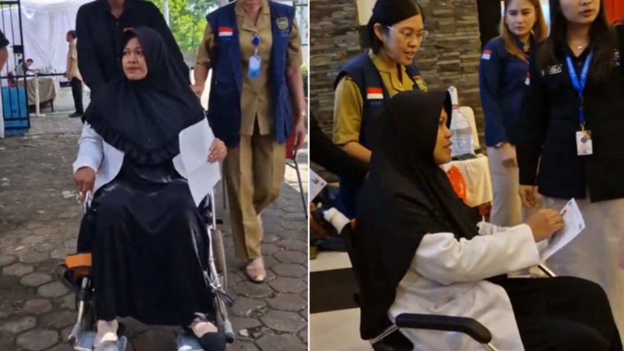 Penuh Perjuangan, Momen Ibu Jalani Tes CPNS Pasca Melahirkan Ini Banjir Dukungan Warganet