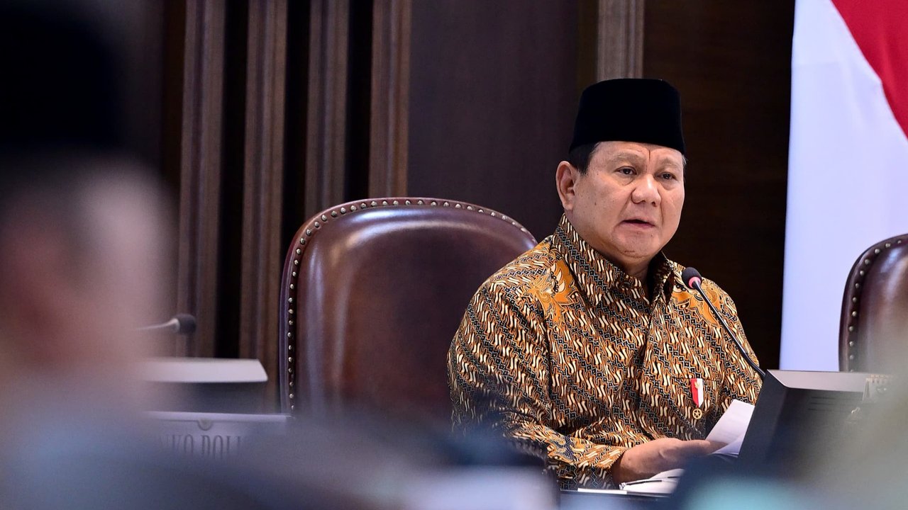Prabowo-Gibran pimpin sidang kabinet perdana