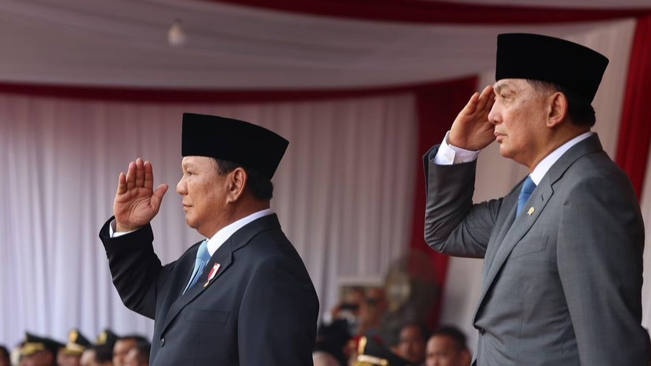 Tongkat Estafet Diserahkan ke Sjafrie Sjamsoeddin, Prabowo Subianto Titip Pesan Penting ke Sahabat Semasa di Akmil