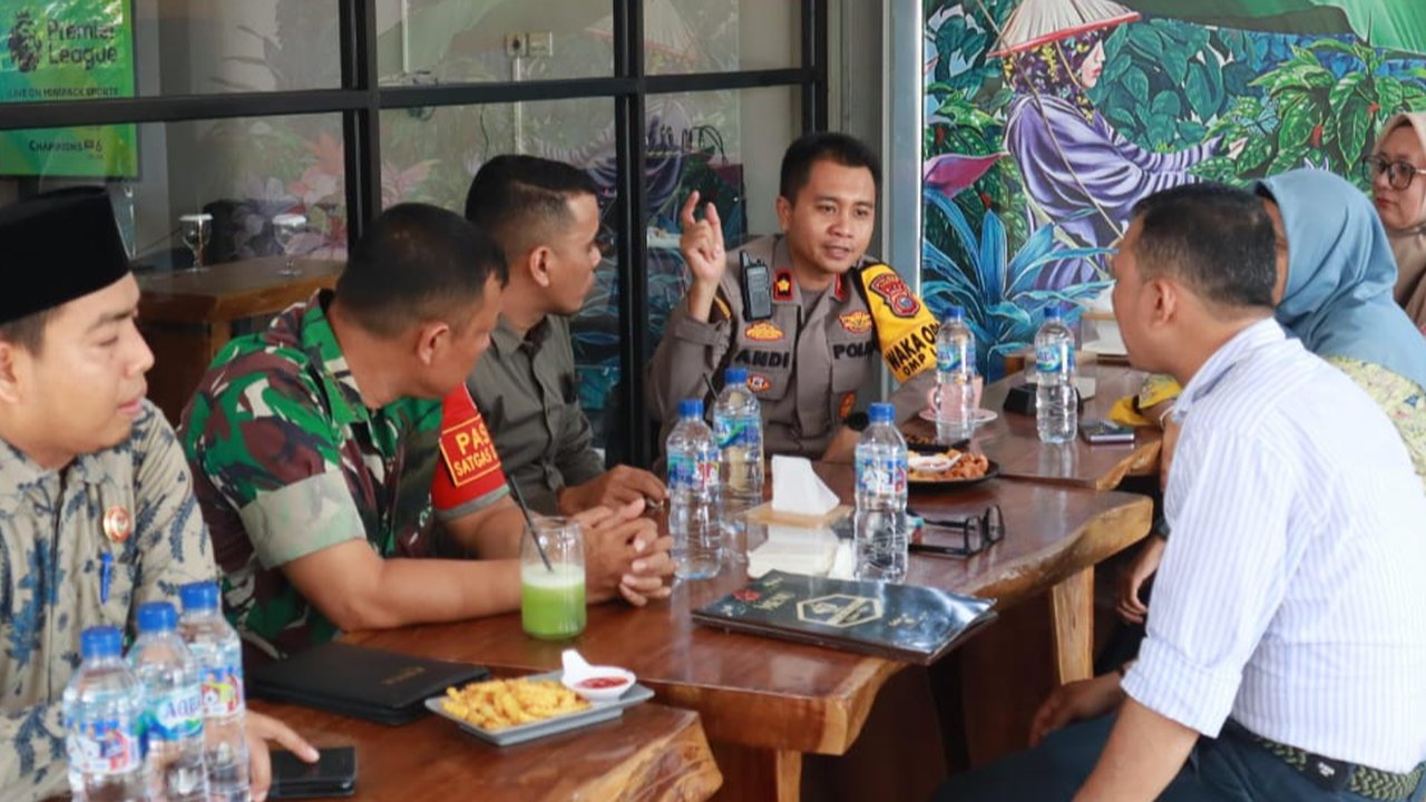 Polisi bersama KPU dan Bawaslu Kampar bahas tahapan sortir surat suara Pemilu
