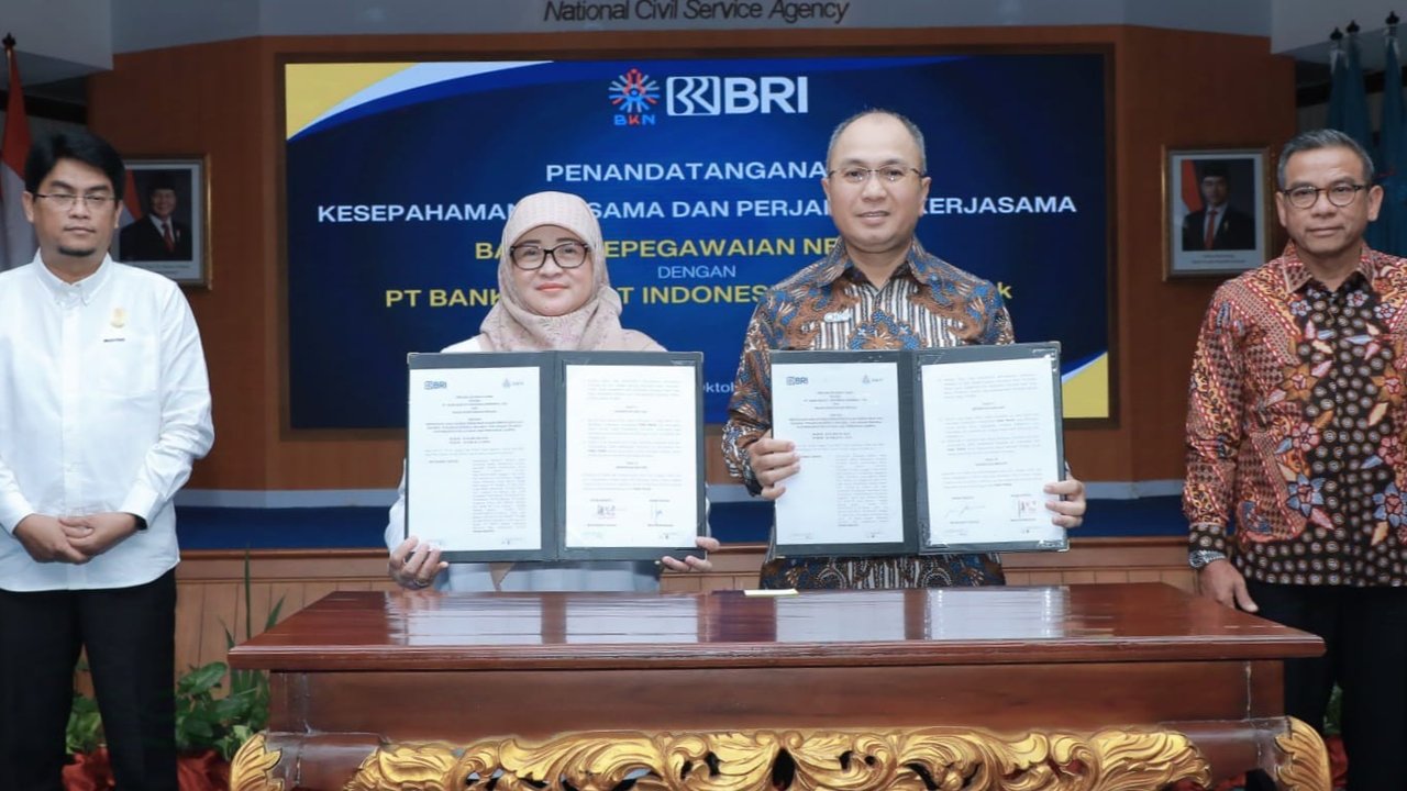 BRI Perkuat Sinergi dengan Badan Kepegawaian Negara untuk Peningkatan Layanan Perbankan
