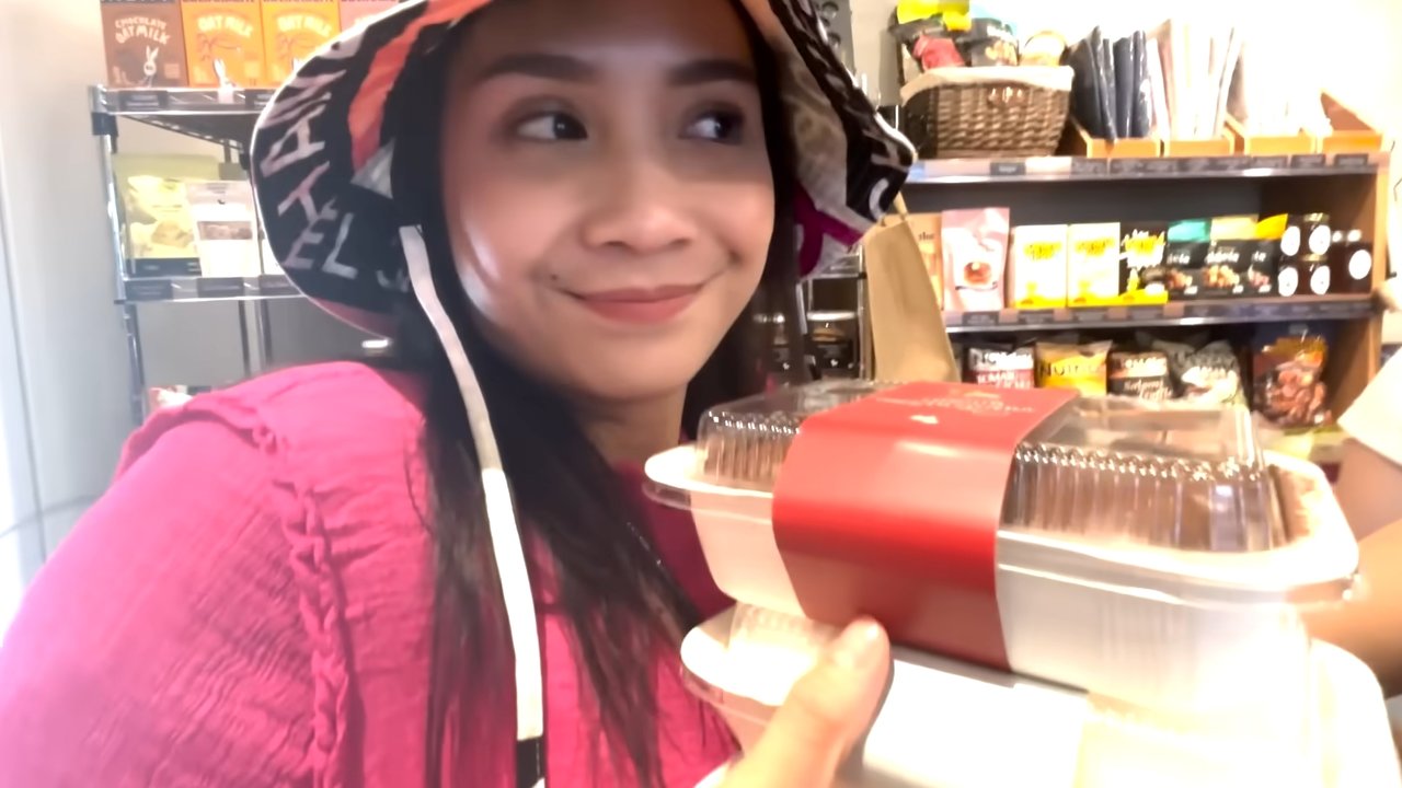 nagita makan fishball