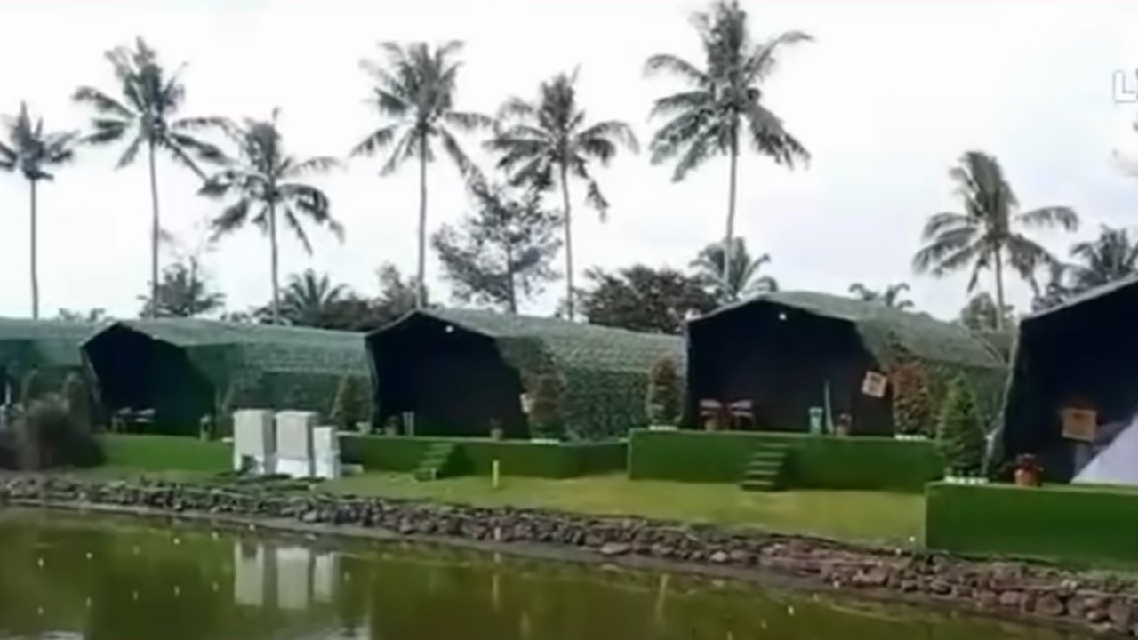 Penampakan tenda para menteri di Magelang