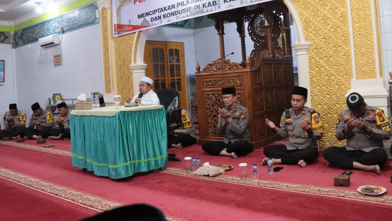 Polres Kampar gelar doa bersama