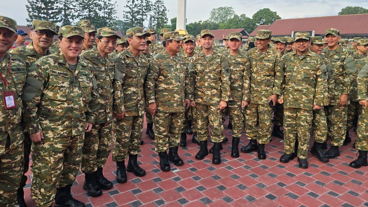 Hari Pertama Ospek Menteri Prabowo di Akmil Magelang