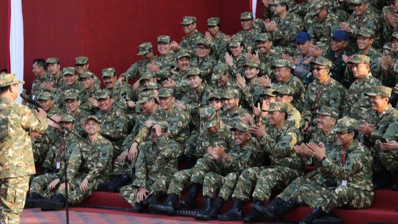 Presiden Prabowo di Akmil