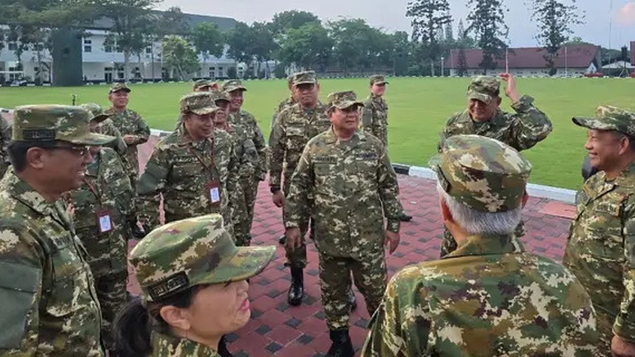 Presiden Prabowo di Akmil