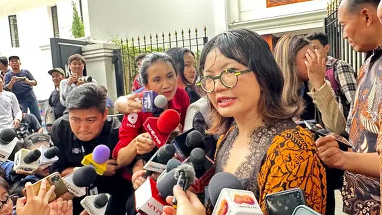 Stella Christie, Professor and Research Chair Tsinghua University di Rumah Kertanegara Jakarta, Selasa (15/10/2024) (Liputan6.com/Nanda Perdana Putra)