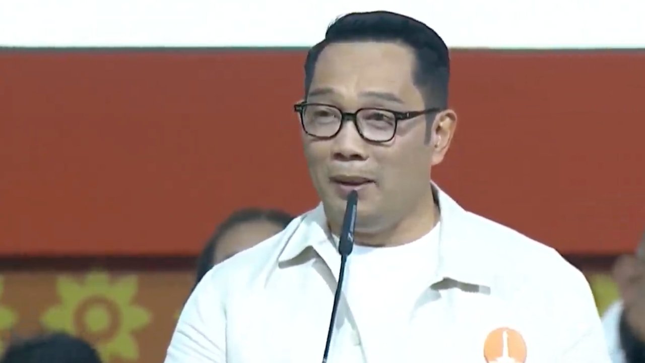 Debat Pilkada cagub nomor 1 Ridwan Kamil