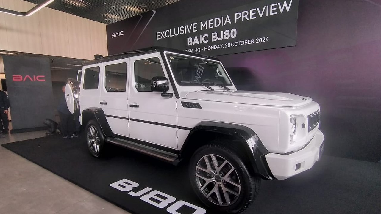 Inilah Penampilan BAIC BJ80 yang Dihargai Rp 1,4 Miliar.
