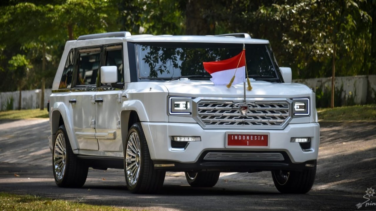 Maung Garuda putih jadi Mobil 'Indonesia 1' Prabowo