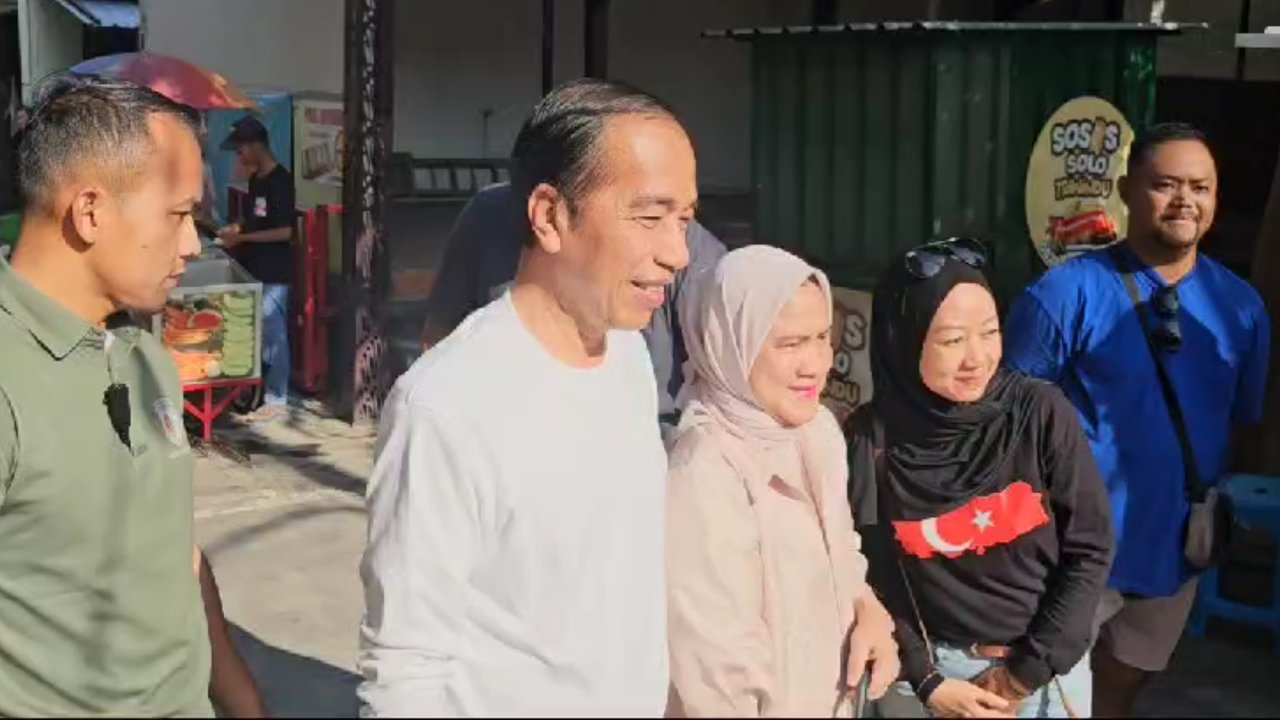 Jokowi dan Iriana