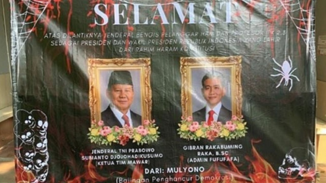 BEM FISIP Unair Langsung Dibekukan usai Sindir Prabowo-Gibran