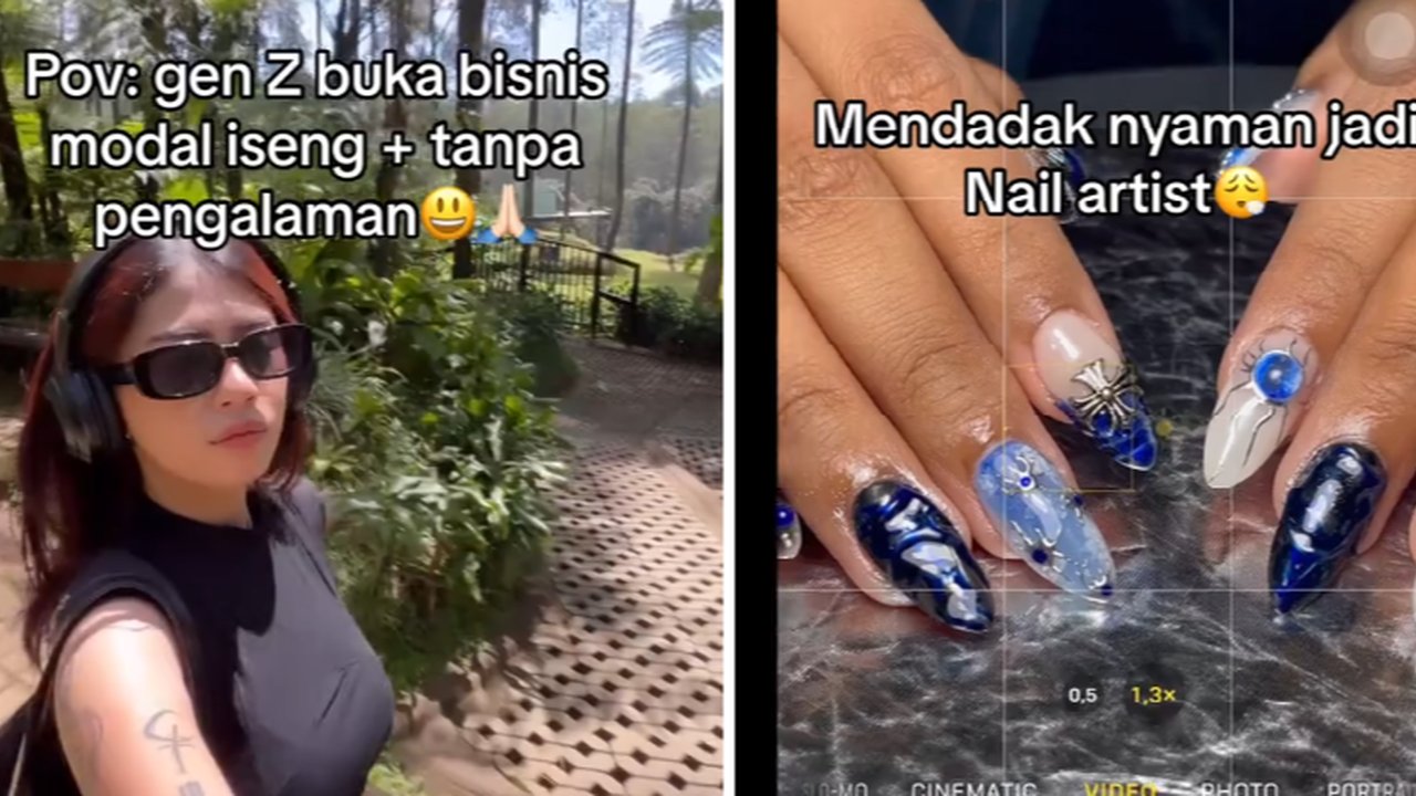 Berawal dari Modal Iseng dan Tanpa Pengalaman, Momen Wanita Sukses Bangun Bisnis Nail Art Ini Curi Perhatian