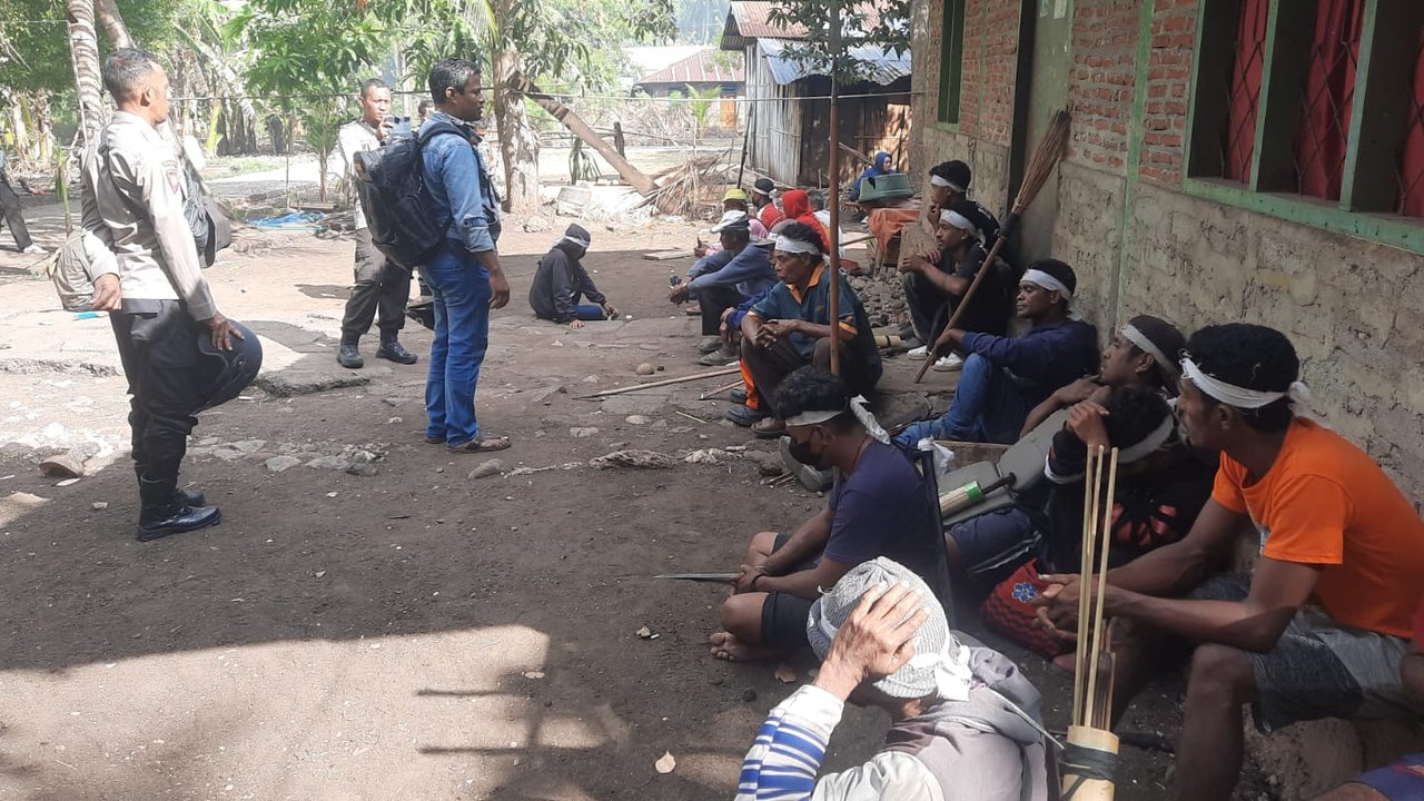 Dua Kepala Desa jadi Tersangka Bentrok Berdarah di Adonara