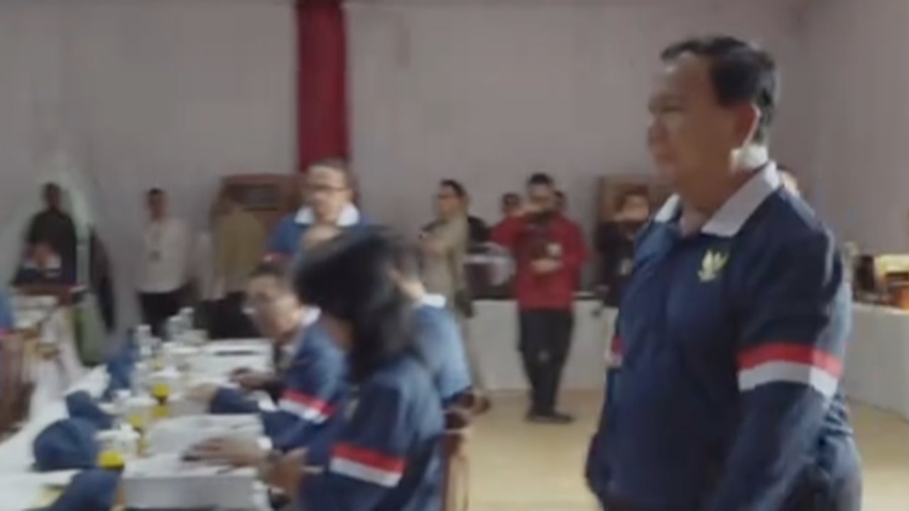 prabowo sarapan