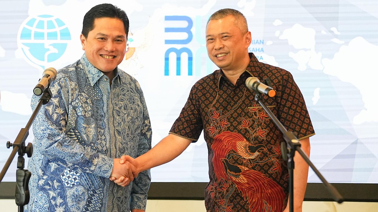 Erick Thohir dan Menhub
