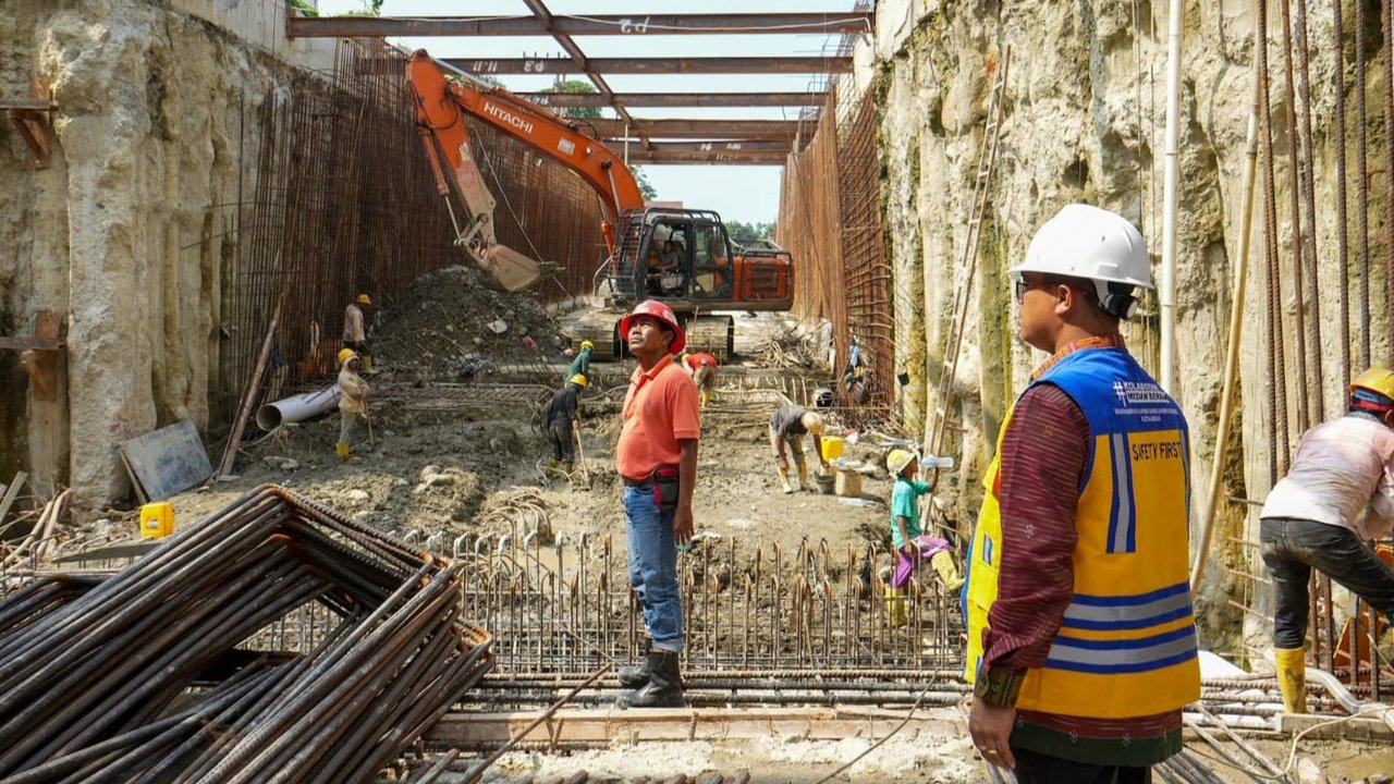Pembangunan Underpass HM Yamin Kota Medan