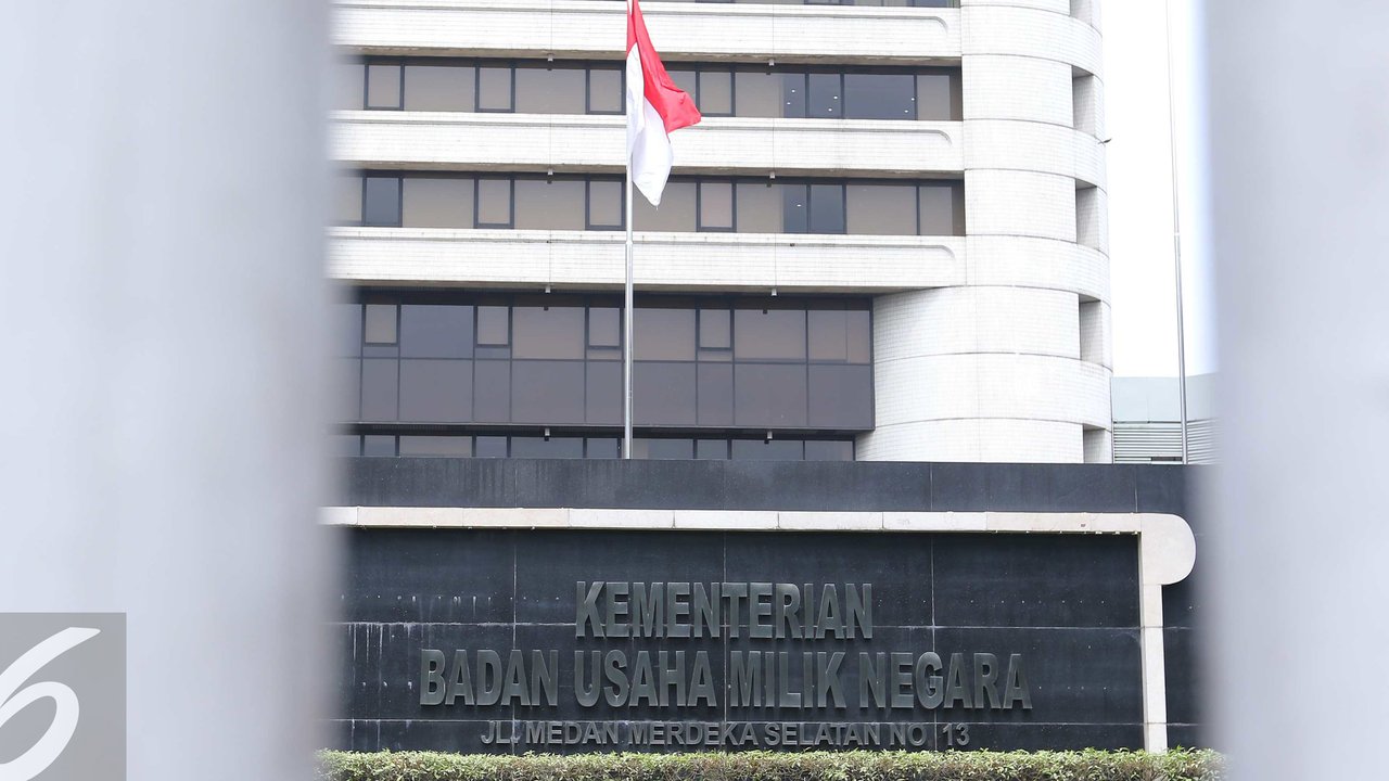 Gedung Kementerian BUMN akan menjadi perkantoran modern yang dilengkapi dengan bentuk facade yang ikonik. (Liputan6.com/Ilyas)