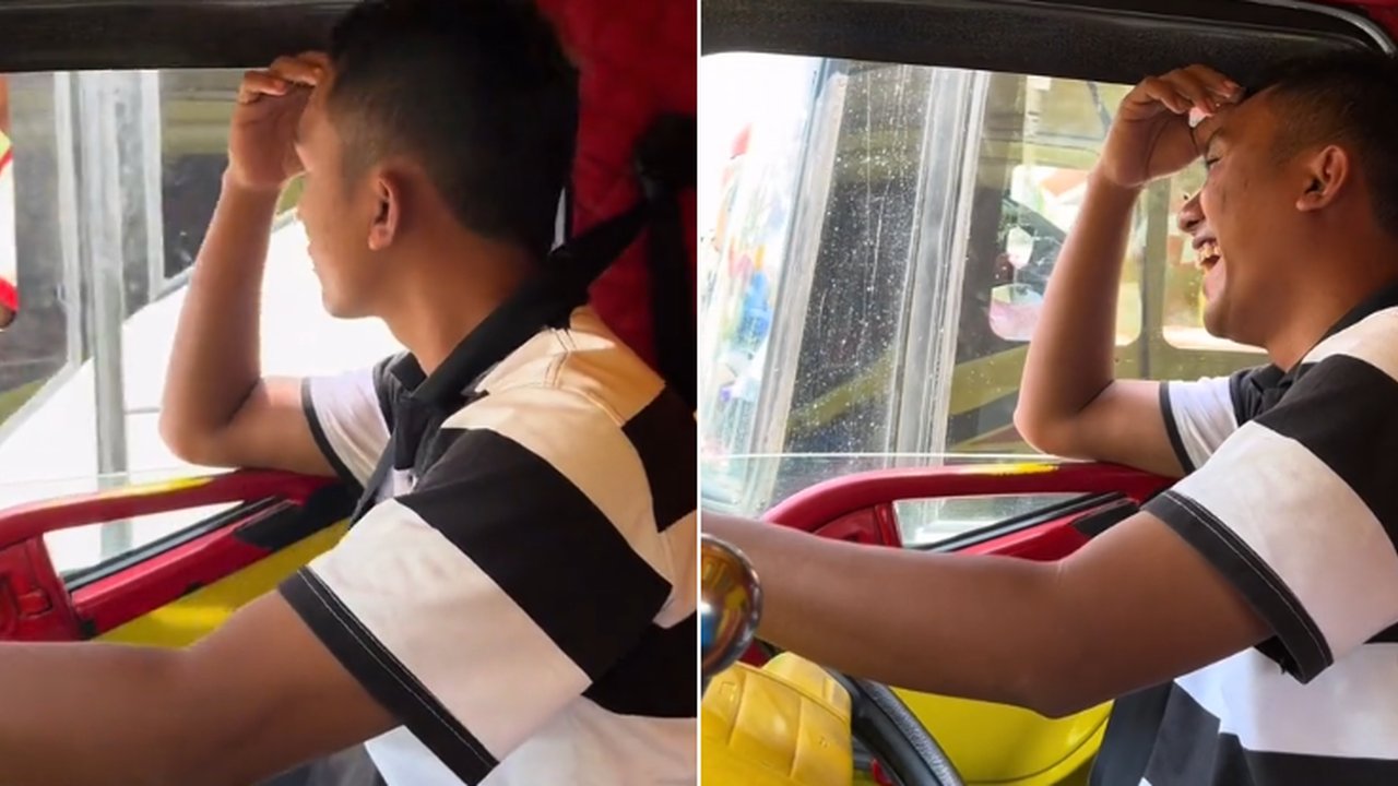 Sopir Truk Ini Tak Sengaja Bertemu Kakaknya yang Jadi Sopir Bus di Jalanan, Ekspresi Bahagianya Jadi Sorotan