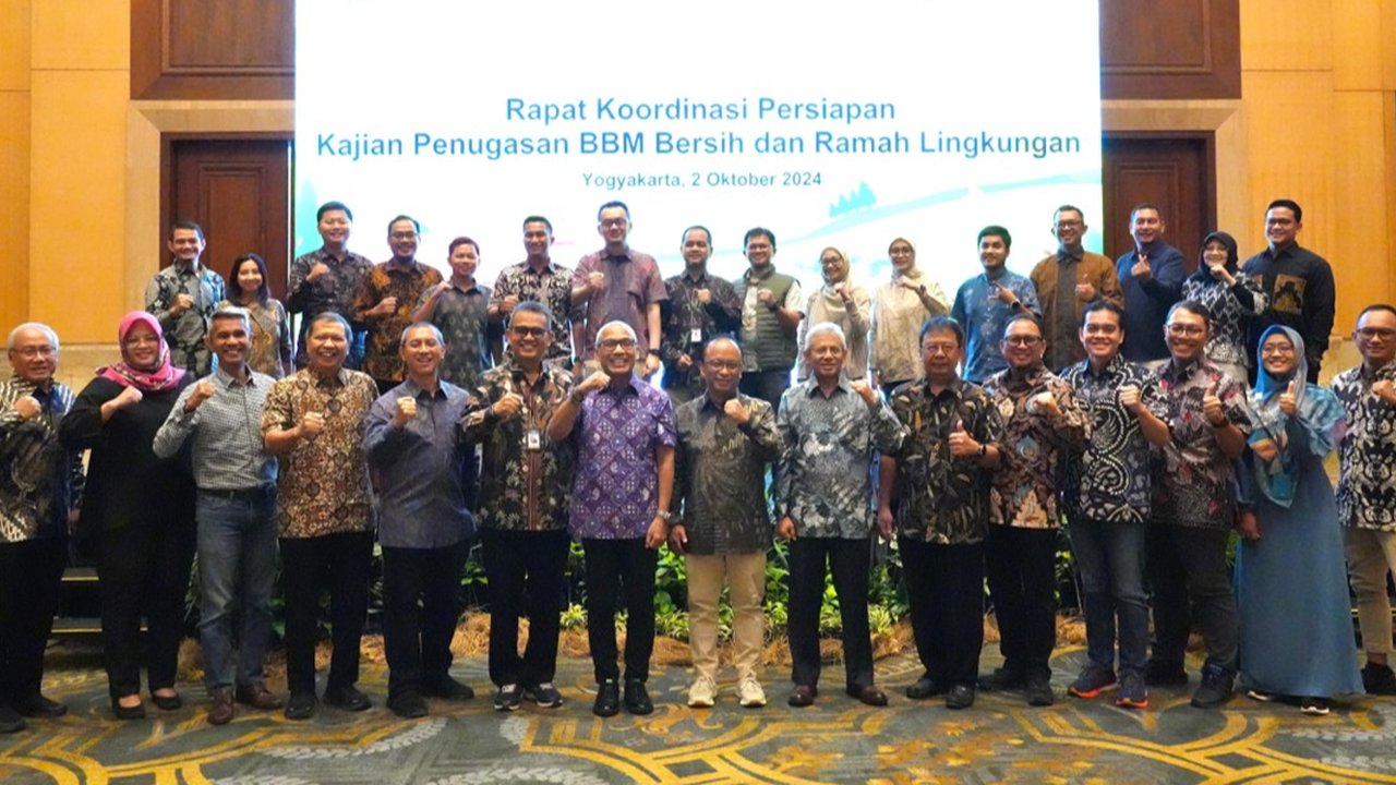 Rapat Koordinasi Persiapan Kajian Penugasan BBM Bersih dan Ramah Lingkungan.