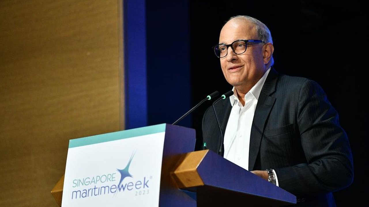 Mantan menteri perhubungan Singapura Subramaniam Iswaran