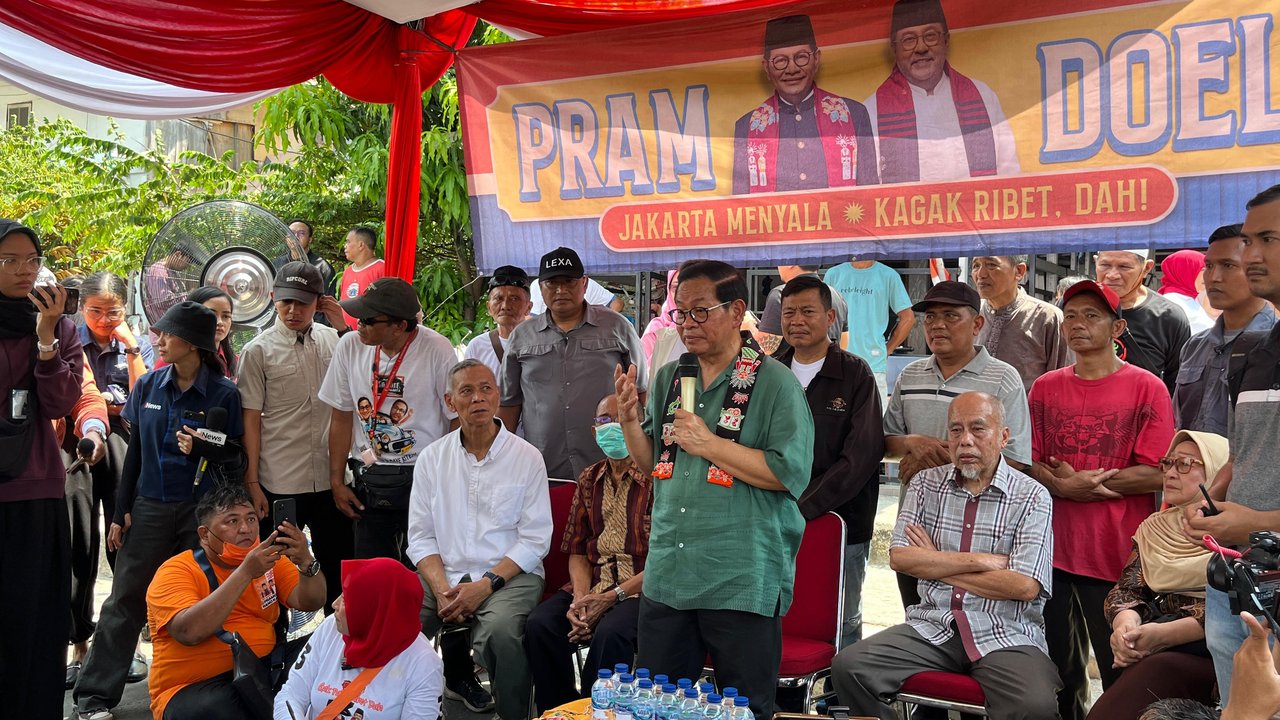 Calon Gubernur nomor urut 3, Pramono Anung