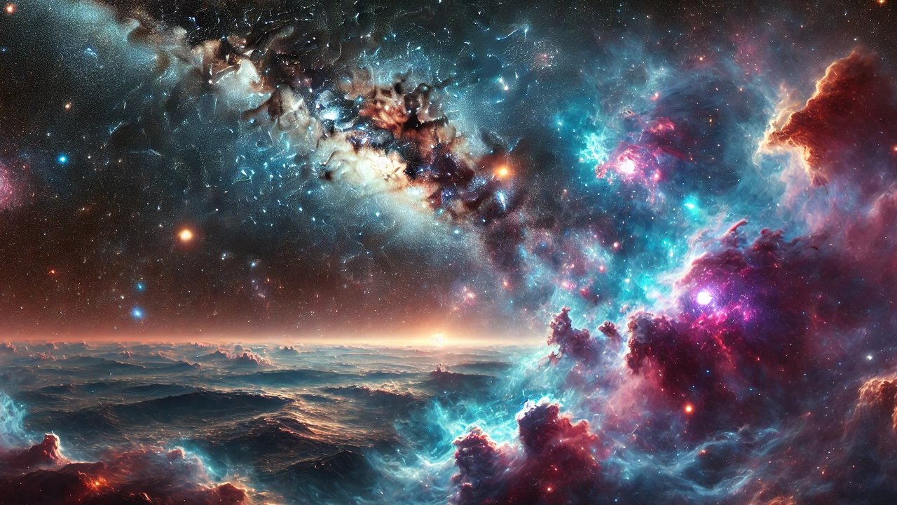 Ilustrasi hujan meteor. (Photo by Austin Schmid on Unsplash)