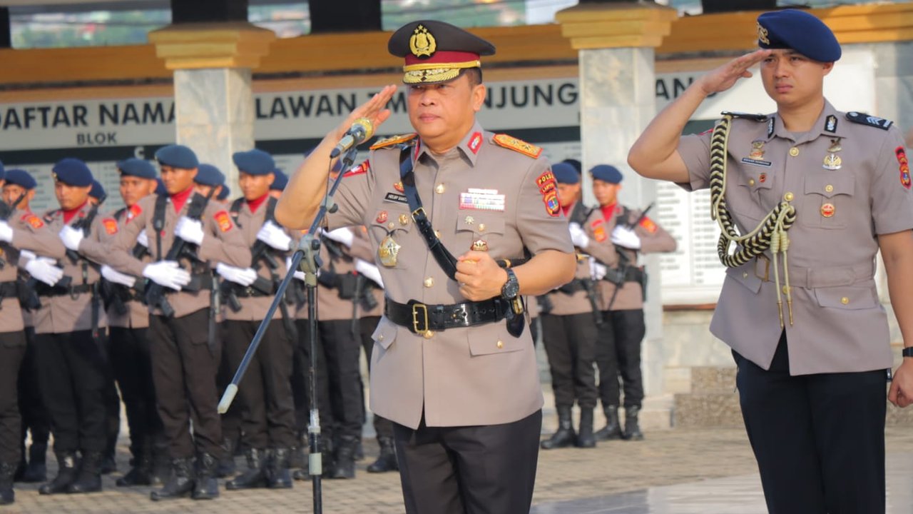 Kapolda Lampung Irjen Helmy Santika