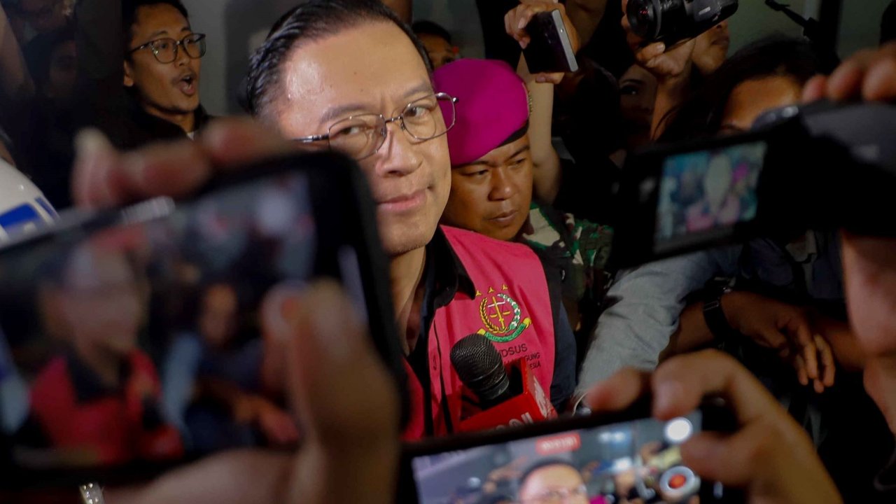 Thomas Lembong ditahan Kejagung.