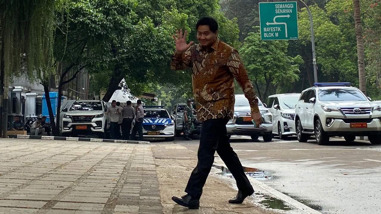Jaksa Agung ST Burhanuddin dan Menteri Perumahan dan Kawasan Permukiman Maruarar Sirait melakukan pertemuan di Gedung Kejaksaan Agung (Kejagung), Jakarta Selatan. (Foto: Istimewa).