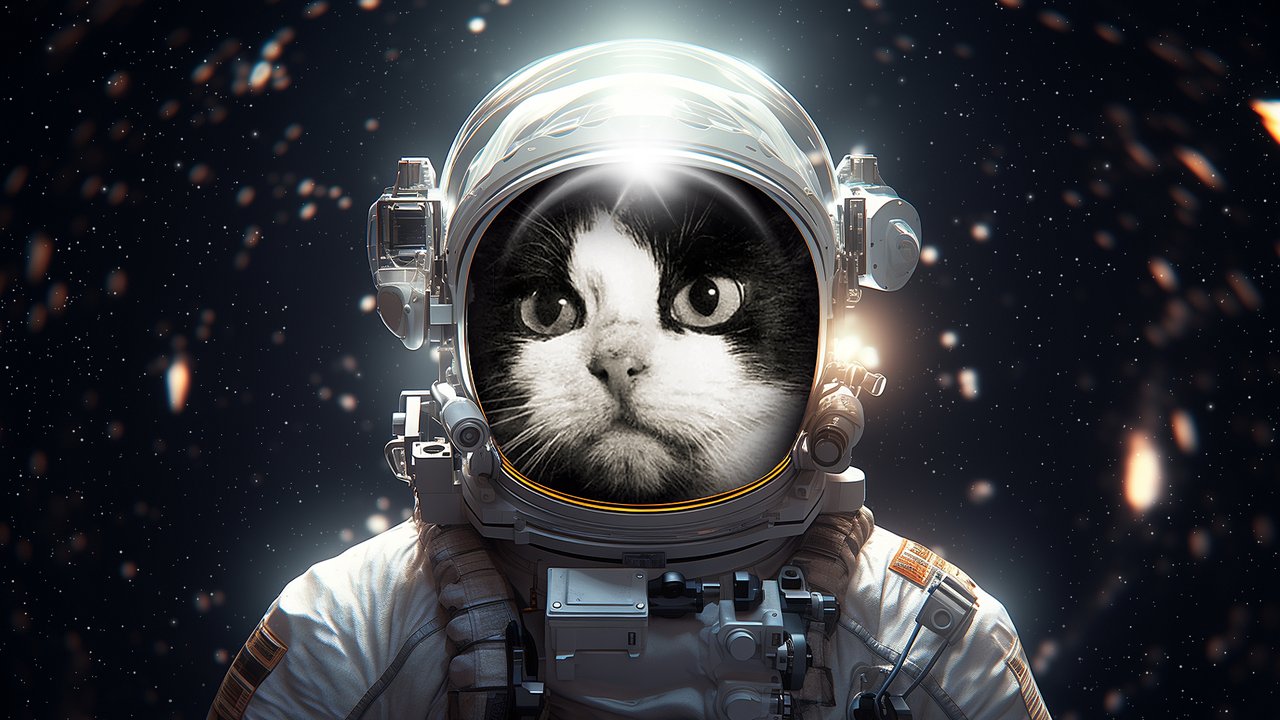 kucing pertama di luar angkasa