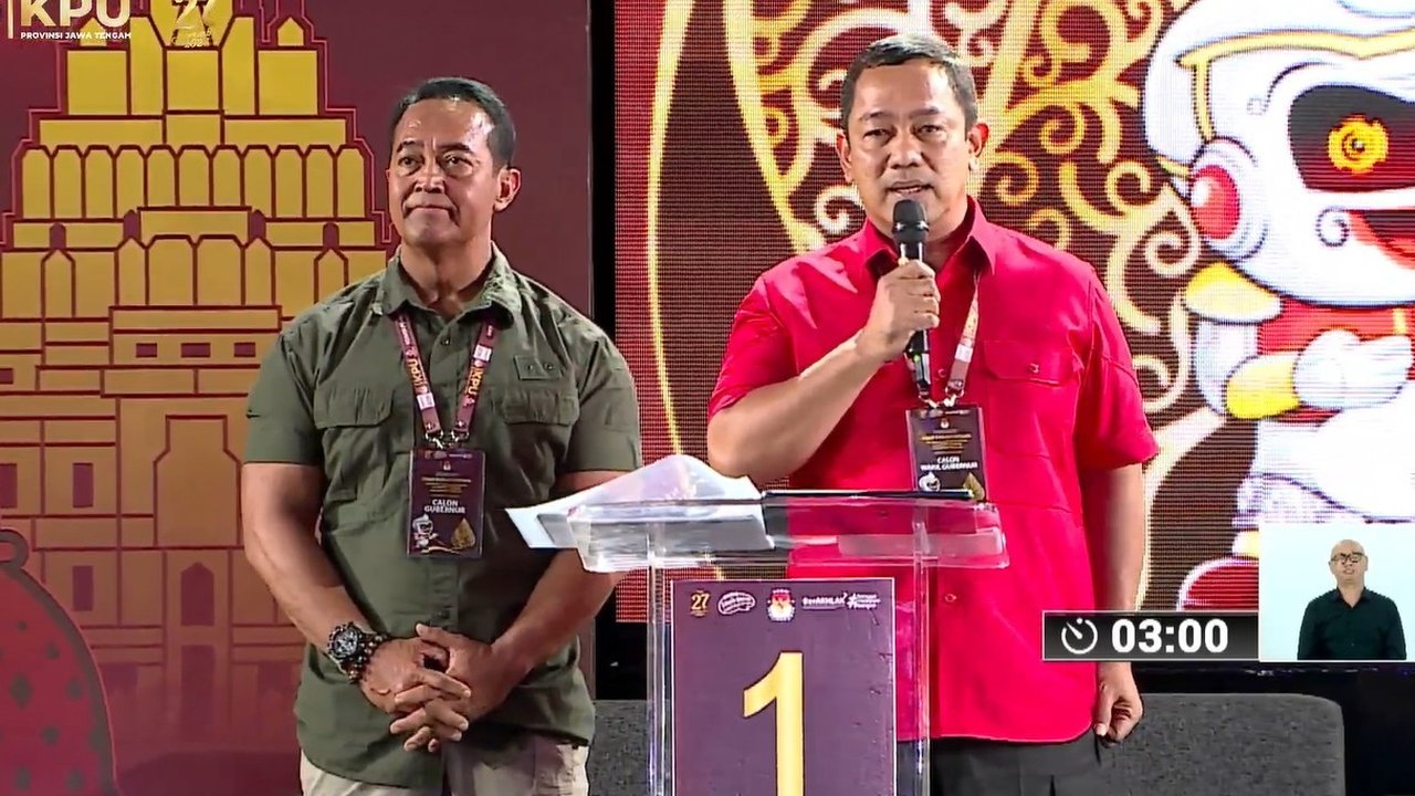 Debat Pertama Pilkada Jawa Tengah 2024