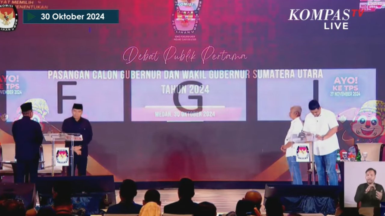debat pilkada sumut