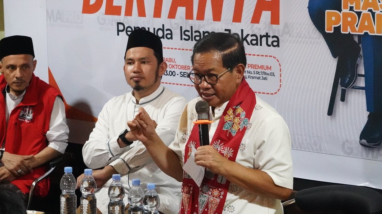 Pramono sapa warga Tanah Merah