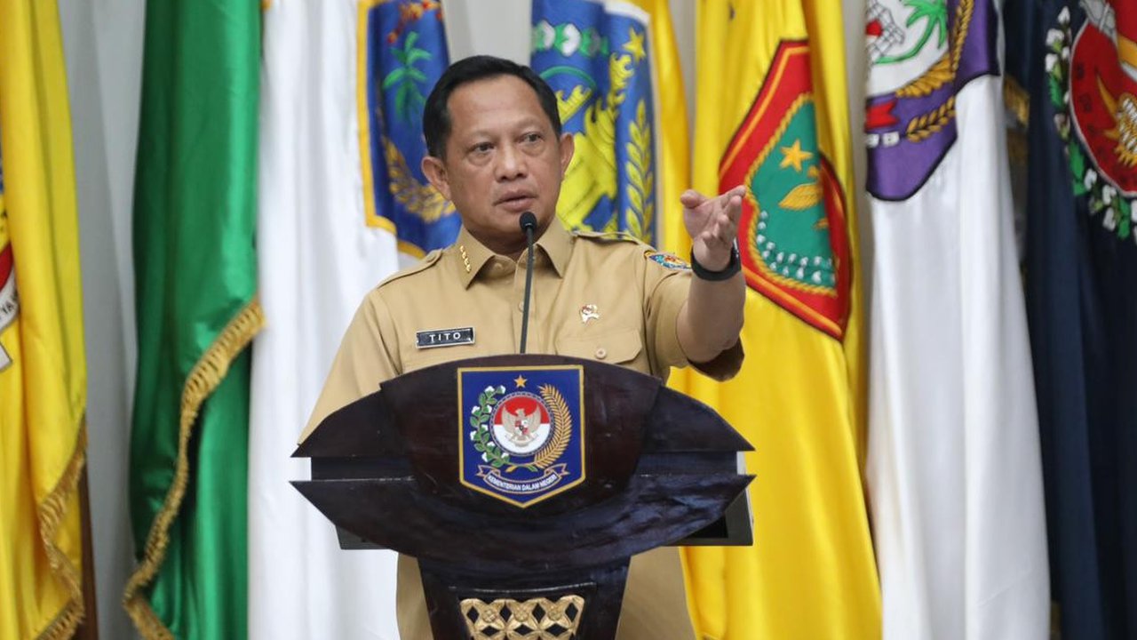 Menteri Dalam Negeri Muhammad Tito Karnavian.
