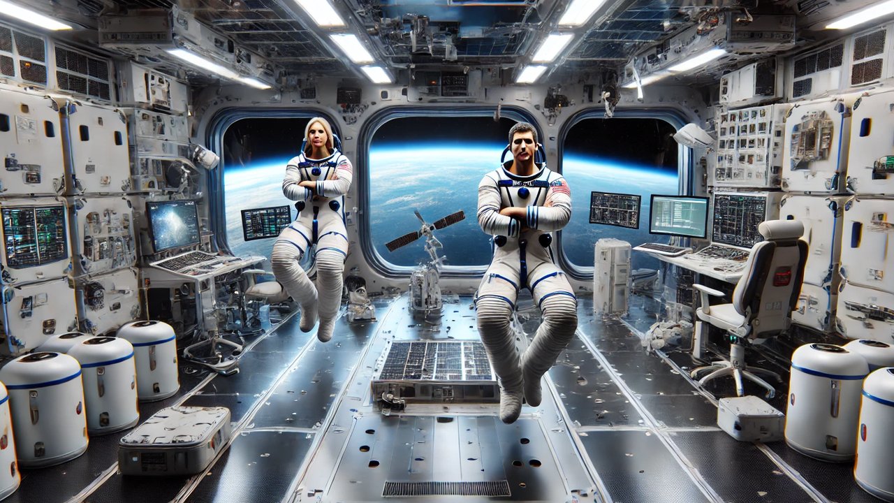 Astronot yang sedang Berada di Stasiun Luar Angkasa dapat Pengumuman Berbahaya dari Bumi