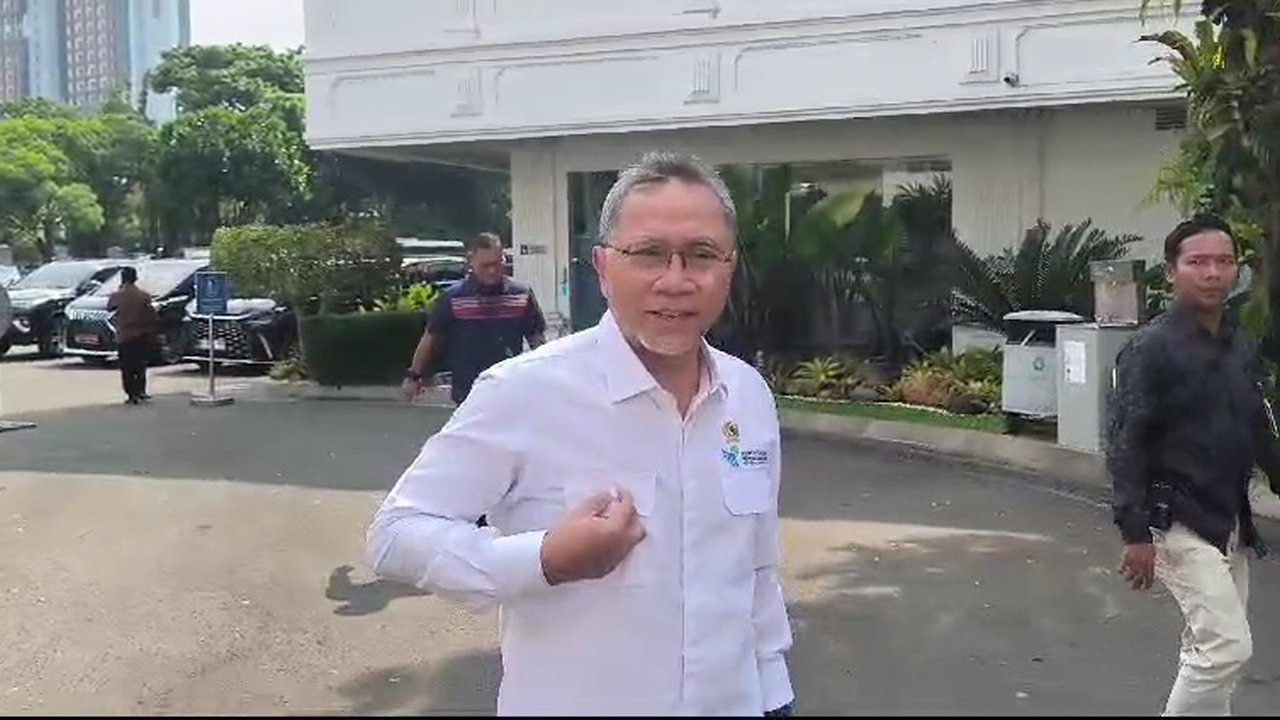 Zulkifli Hasan Temui Jokowi di Istana