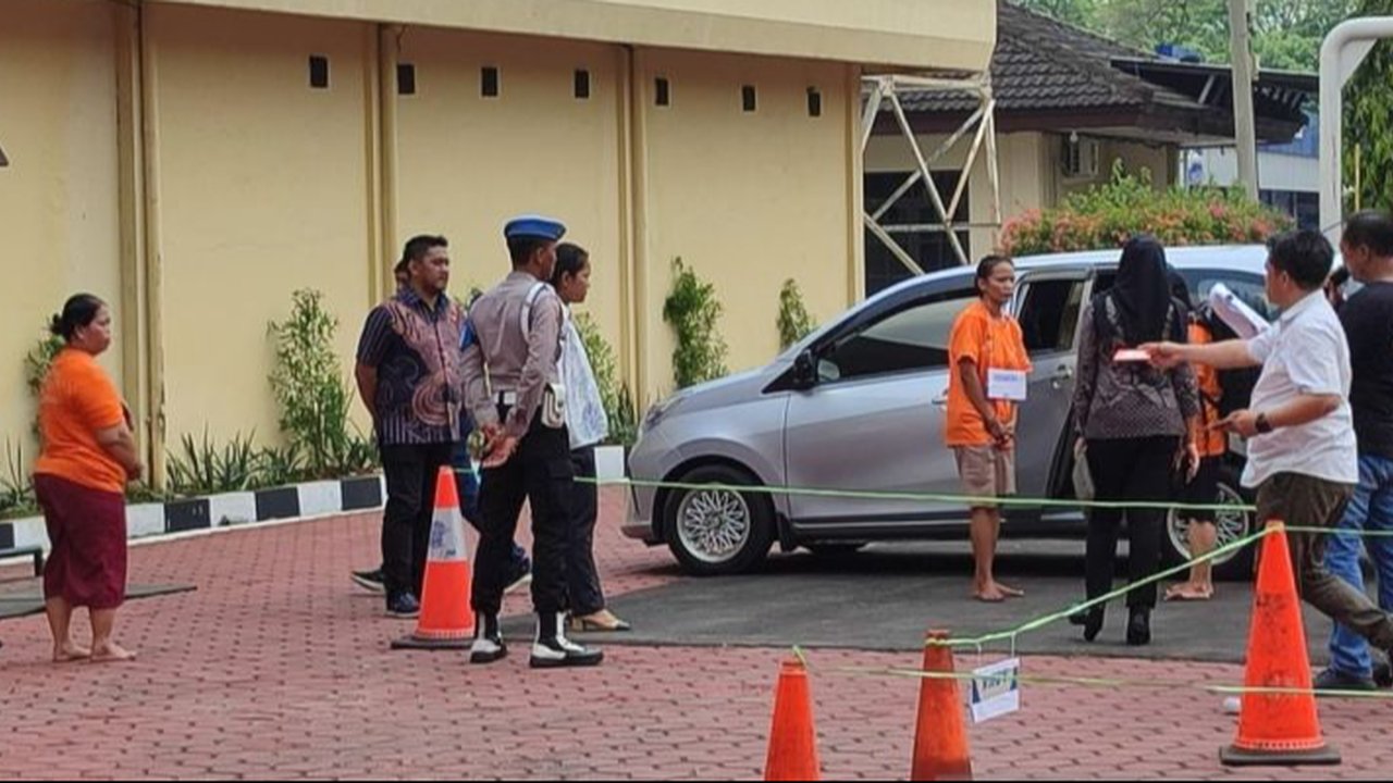 Para tersangka Kasus pembunuhan Bocah Aqila yang Tewas Dilakban
