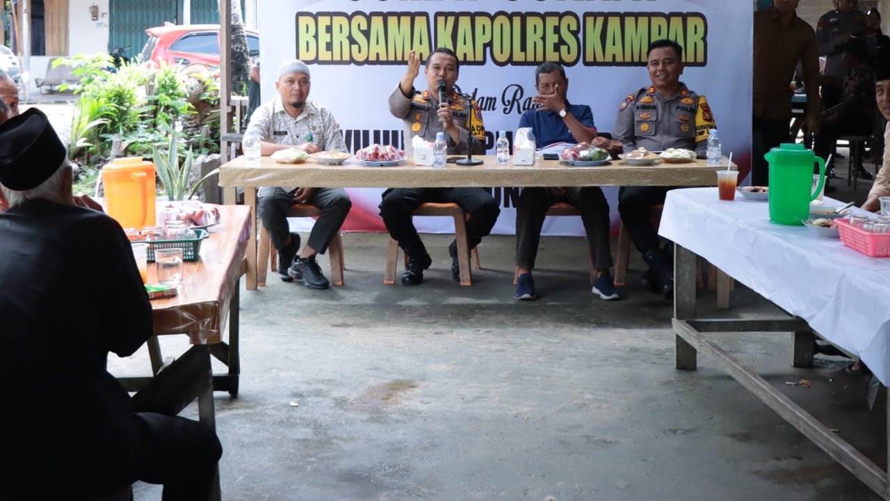 Masalah narkoba menjadi perhatian Kepolisian di masa kampanye Pilkada Kampar.