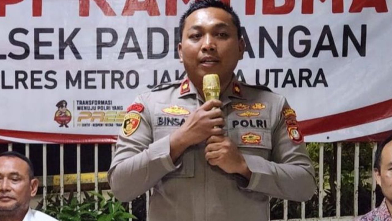 Kapolsek Pademangan Polres Metro Jakarta Utara Kompol Binsar Hatorangan Sianturi