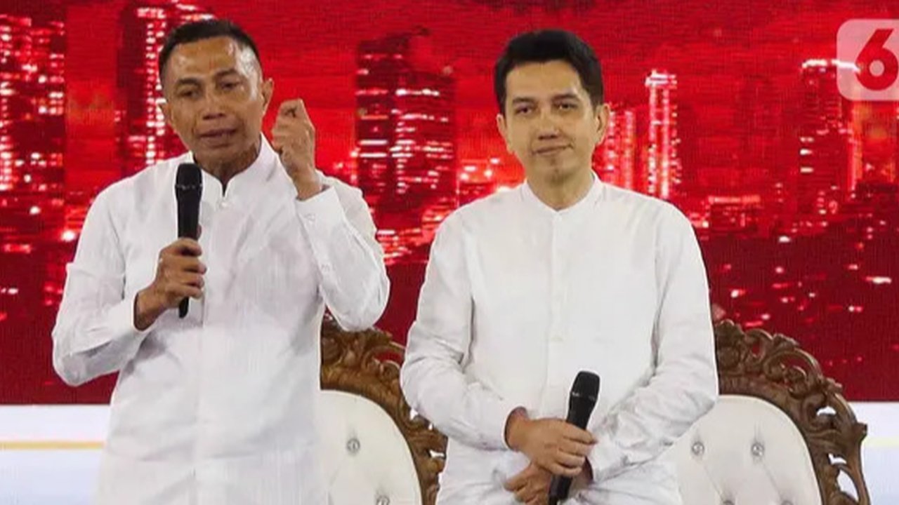 Calon Gubernur Jakarta (Cagub Jakarta) nomor urut 2 Dharma Pongrekun dalam debat perdana Pilkada Jakarta 2024, Minggu (6/10/2024) di JIExpo Kemayoran, Jakarta Pusat. (YouTube KPU Provinsi