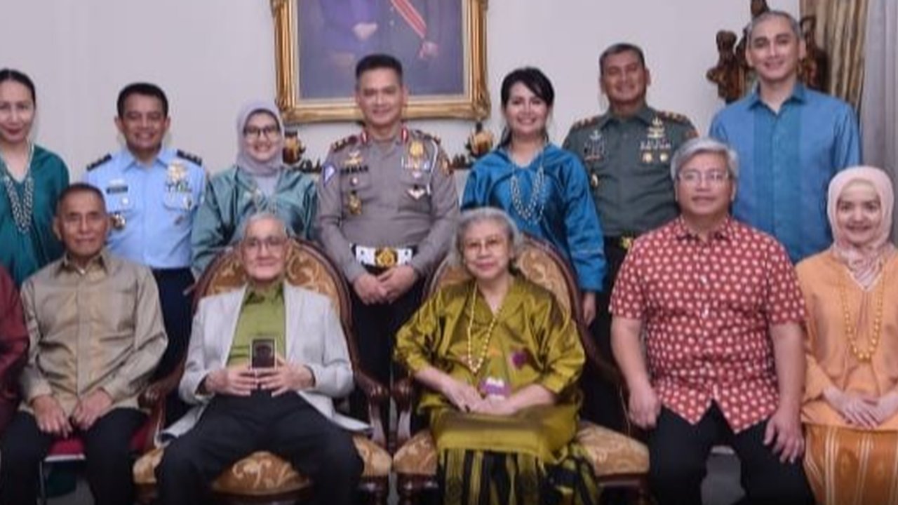 Eks Wapres Try Sutrisno Ternyata juga Punya Menantu di TNI AU