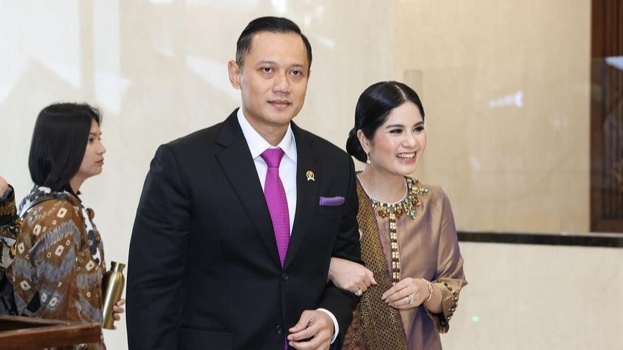 <p>Potret Annisa Pohan Pakai Kebaya ketika Dampingi AHY. (Sumber: Instagram/annisayudhoyono)</p>