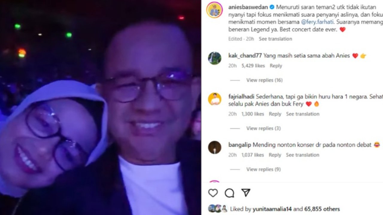 Senin (9/9/2024), Anies Baswedan di UGM Yogyakarta sebagai pembicara dalam dialog 'Demokrasi Dalam Genggaman, Kepemimpinan Anak Muda di Era Digital'. (Kukuh Setyono)